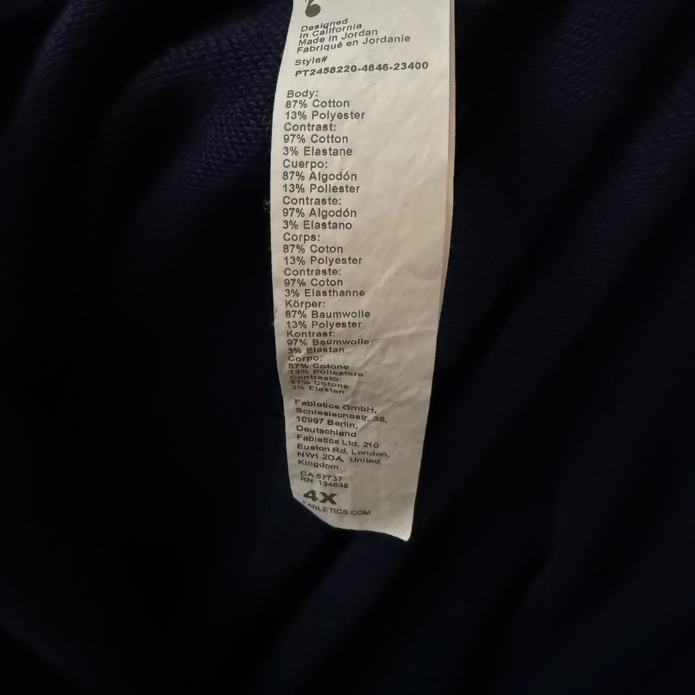 Fabletics Men's Deep Blue Activewear